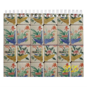 Calendário 2025 Mahjong