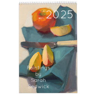 Calendário 2025: Pinturas de Sarah Sedwick