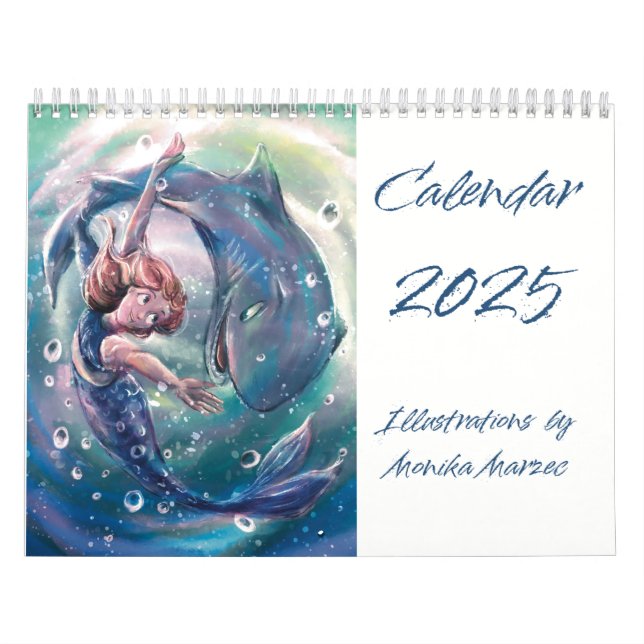 Calendário 2025 "Play" de Monika Marzec (Capa)