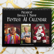 2025 Presidente Donald J Trump AI Fantasy Foto