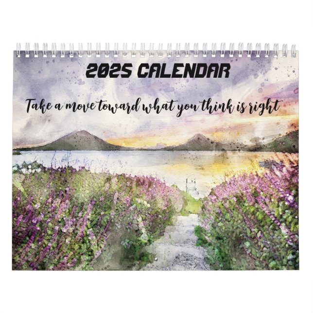 Calendário 2025 quatro estações (Capa)