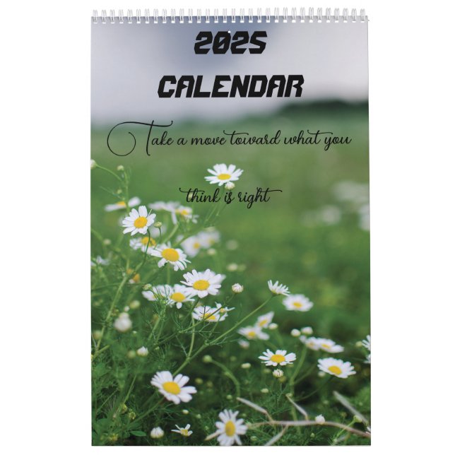 Calendário 2025 quatro estações (Capa)