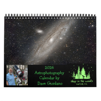 Calendário 2026 Astrophotography Calendar by Dave Giordano
