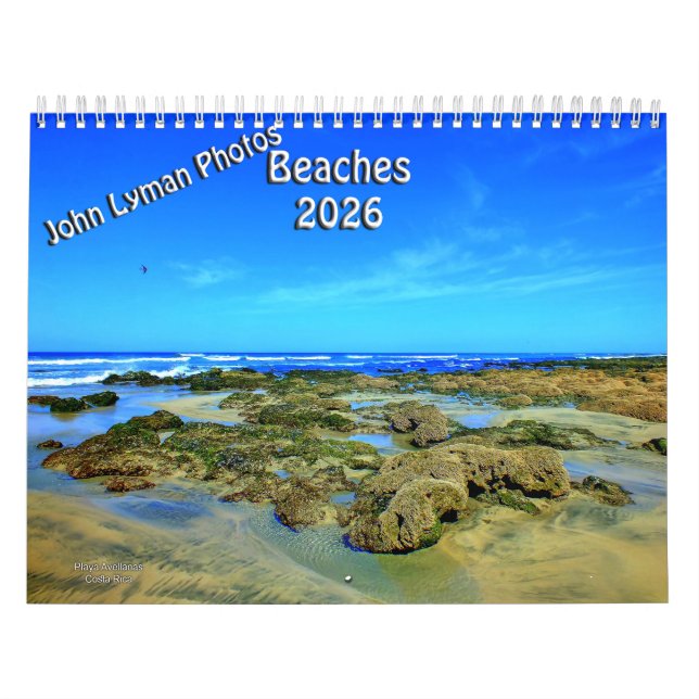 Calendário 2026 Beaches Calendar (Capa)