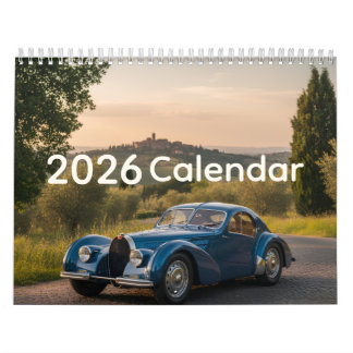 Calendário 2026 British Classics 