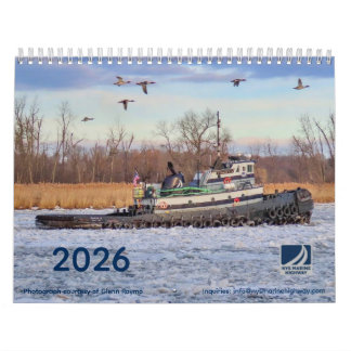 Calendário 2026 Calendar - NYS Marine Highway