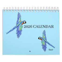 Calendário 2026 Calendar : SEASON'S