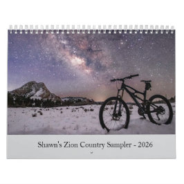 Calendário 2026 Calendar - Shawn's Zion Country Sampler
