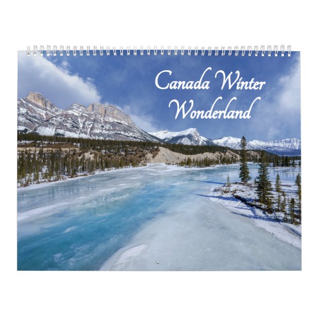 Calendário 2026 Canada Winter Wonderland (Capa)
