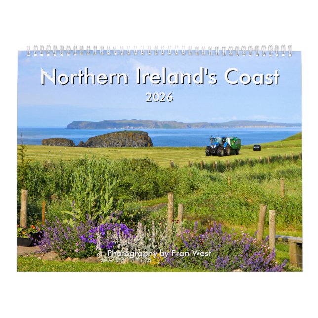 Calendário 2026 da Costa do norte da Irlanda (Capa)