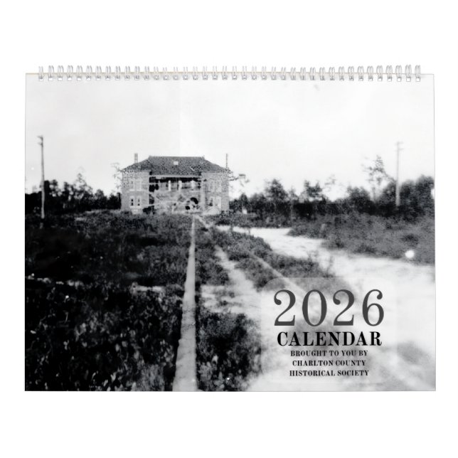 Calendário 2026 da Sociedade Histórica do Condado  (Capa)