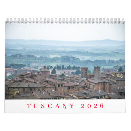 Calendário 2026 da Toscana