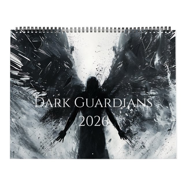 Calendário 2026 Dark Guardian Calendar (Capa)