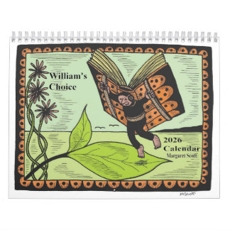 Calendário 2026 de Margaret Scott