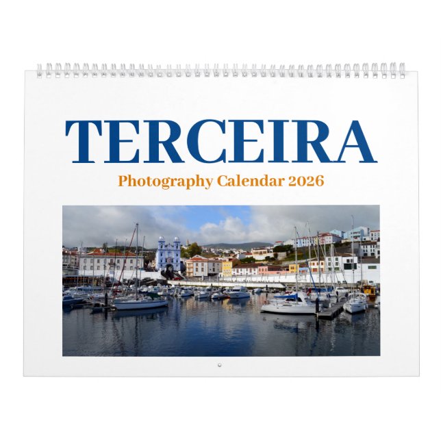 Calendário 2026 do TERCEIRA (Região dos Açores, Po (Capa)