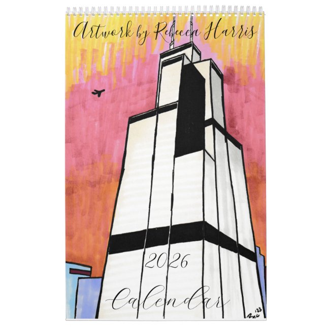 Calendário 2026 Drawn Art Calendar (Capa)