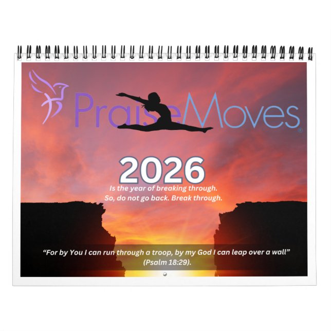 Calendário 2026 é o ano de romper barreiras. (Capa)