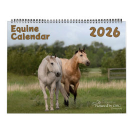 Calendário 2026 Equine Calendar