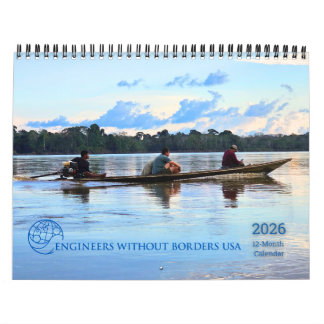 Calendário 2026 EWB-USA Wall Calendar
