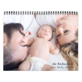 Calendário 2026 Family Photo Calendar – Make It Yours