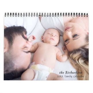 Calendário 2026 Family Photo Calendar – Make It Yours