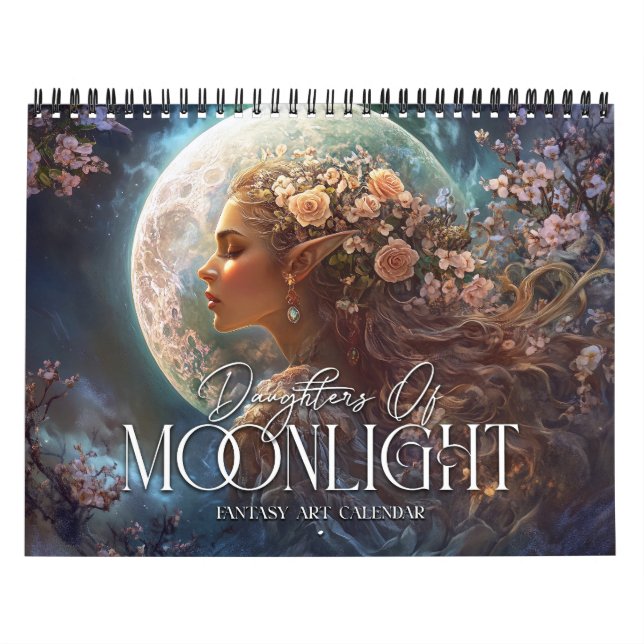 Calendário 2026 Filhas Da Fantasia Moonlight Art (Capa)