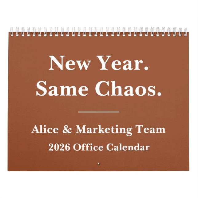 Calendário 2026 Funny Office Year-Round Laughs (Capa)