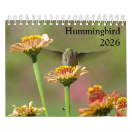 Calendário 2026 Hummingbird Calendar