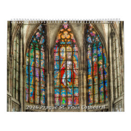 Calendário 2026 Interior da Catedral de São Vito