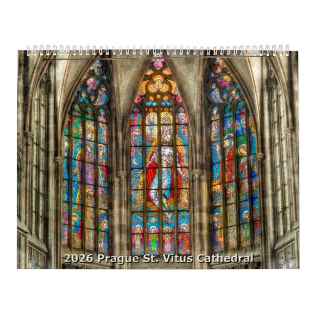 Calendário 2026 Interior da Catedral de São Vito (Capa)