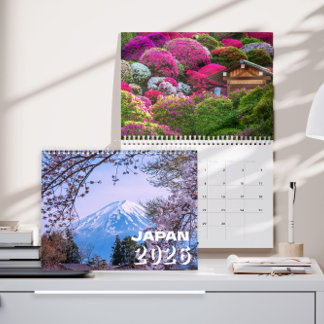 Calendário 2026 Japan Botanical Landscape Calendar