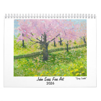 Calendário 2026 John Suess Fine Art Wall Calendar