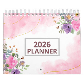 Calendário 2026 Minimal Planner