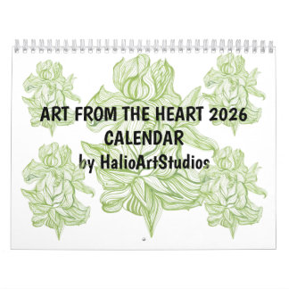 Calendário 2026 Monthly Wall Calendar