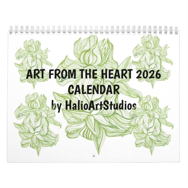 Calendário 2026 Monthly Wall Calendar (Capa)
