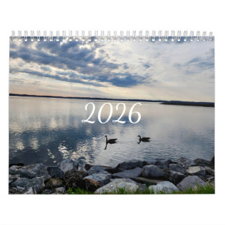 Calendário 2026 (Mostly) Nature Calendar