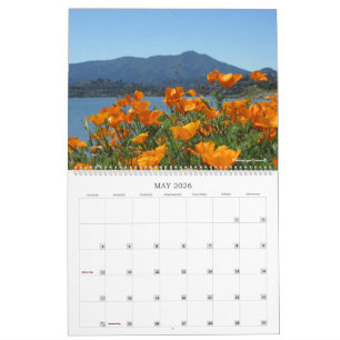 Calendário 2026 Mt Tamalpais California Calendar II