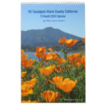 Calendário 2026 Mt Tamalpais Califórnia II 1 Pági