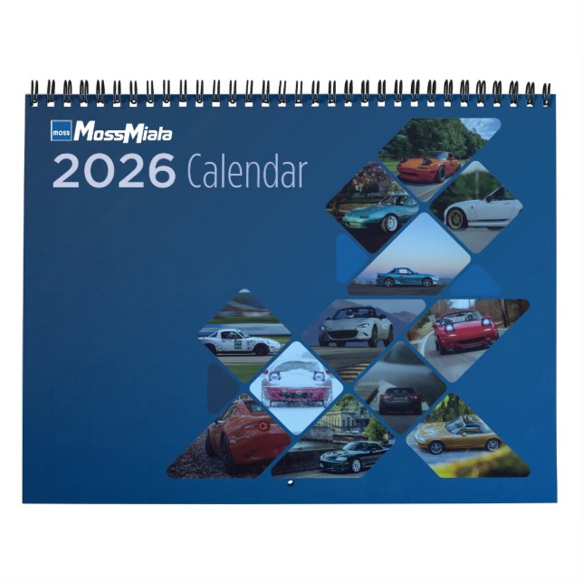 Calendário 2026 MX-5 Miata Calendar (Capa)