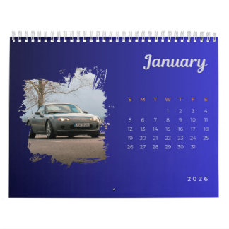 Calendário 2026 MX-5 Miata Calendar