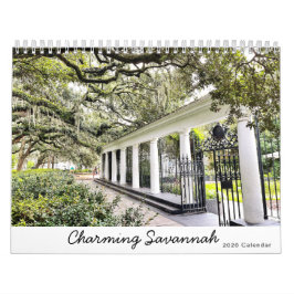 Calendário 2026 New Charming Savannah Calendar
