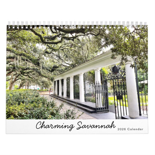 Calendário 2026 New Charming Savannah Calendar (Capa)