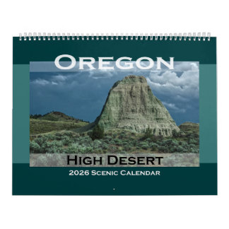 Calendário 2026 Oregon High Desert Calendar