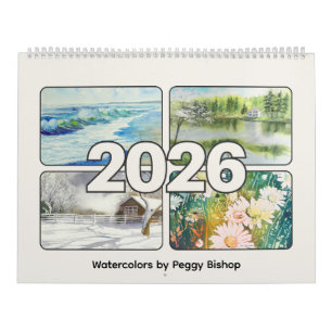 Calendário 2026 por Peggy Bishop