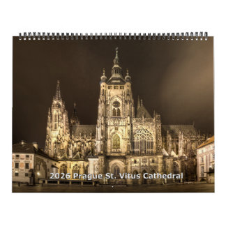 Calendário 2026 Praga - Catedral de São Vito à Noi