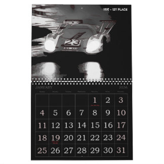CALENDÁRIO 2026 RACING CALENDAR
