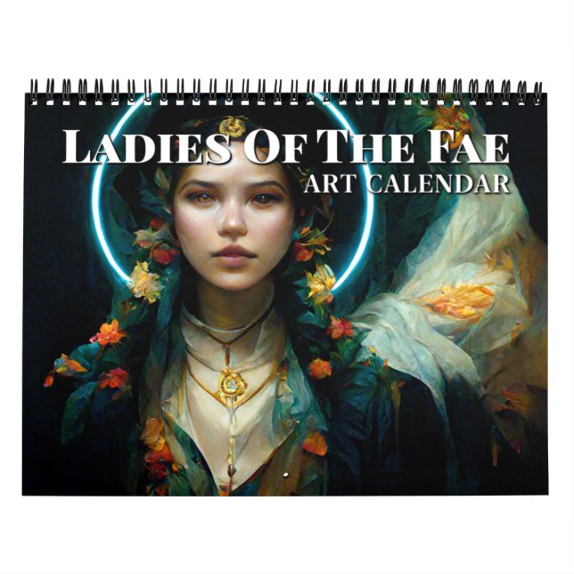 Calendário 2026 Senhoras Do Fae 2 Fantasy Art Calendar (Capa)