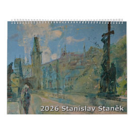 Calendário 2026 Stanislav Stanek Calendar
