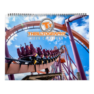 Calendário 2026 Thrilltography Calendar (LG)