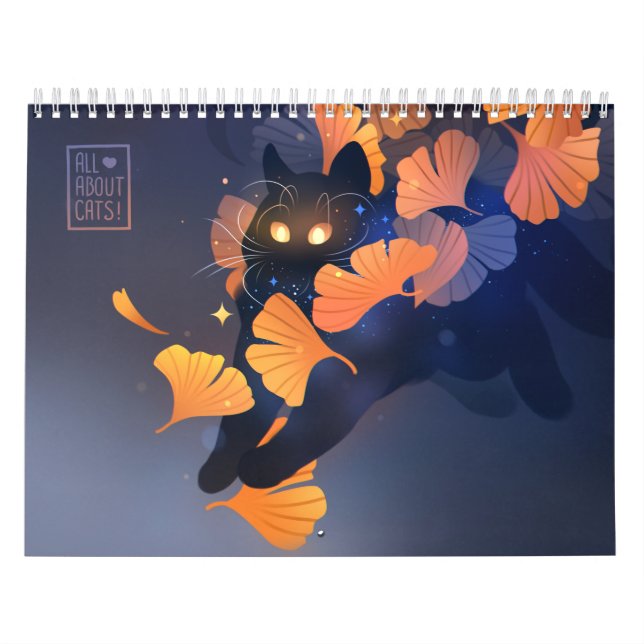 Calendário 2026 Tudo sobre gatos! (Capa)